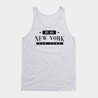 New York Est. 1624 (Standard Black) Tank Top